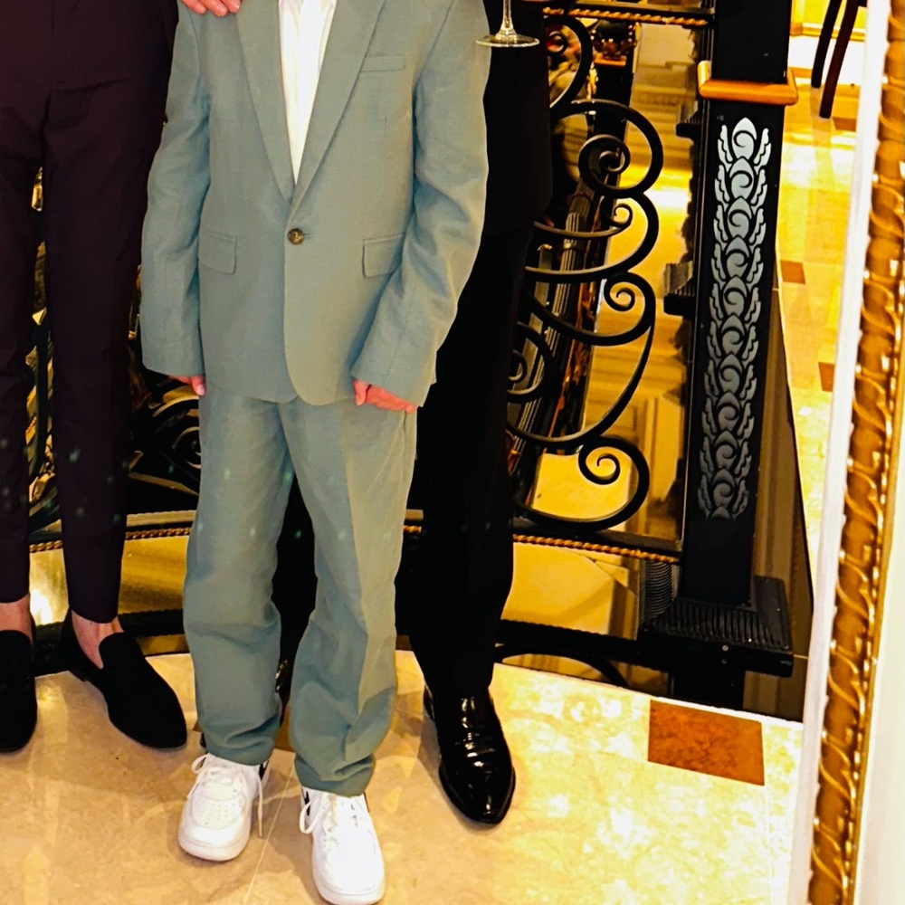 Boys, Classic Green Suit